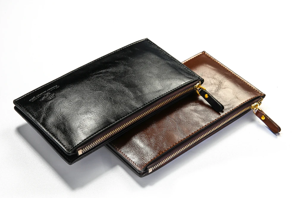 Новый дизайн бренда горячей продажи мужчин и женщин кожаный бумажник карты