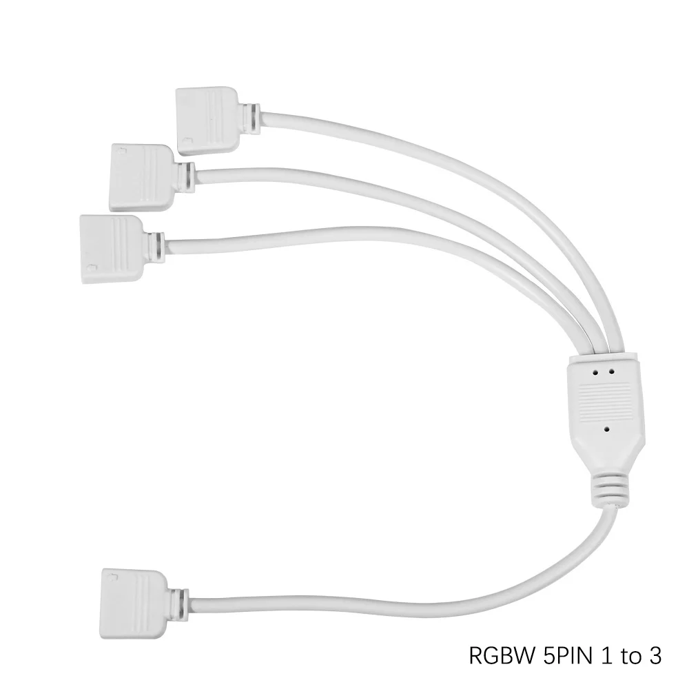 1 шт. 4PIN 5PIN к 2 /3 сплиттер разъем RGB RGBW Светодиодная лента Женский Удлинительный