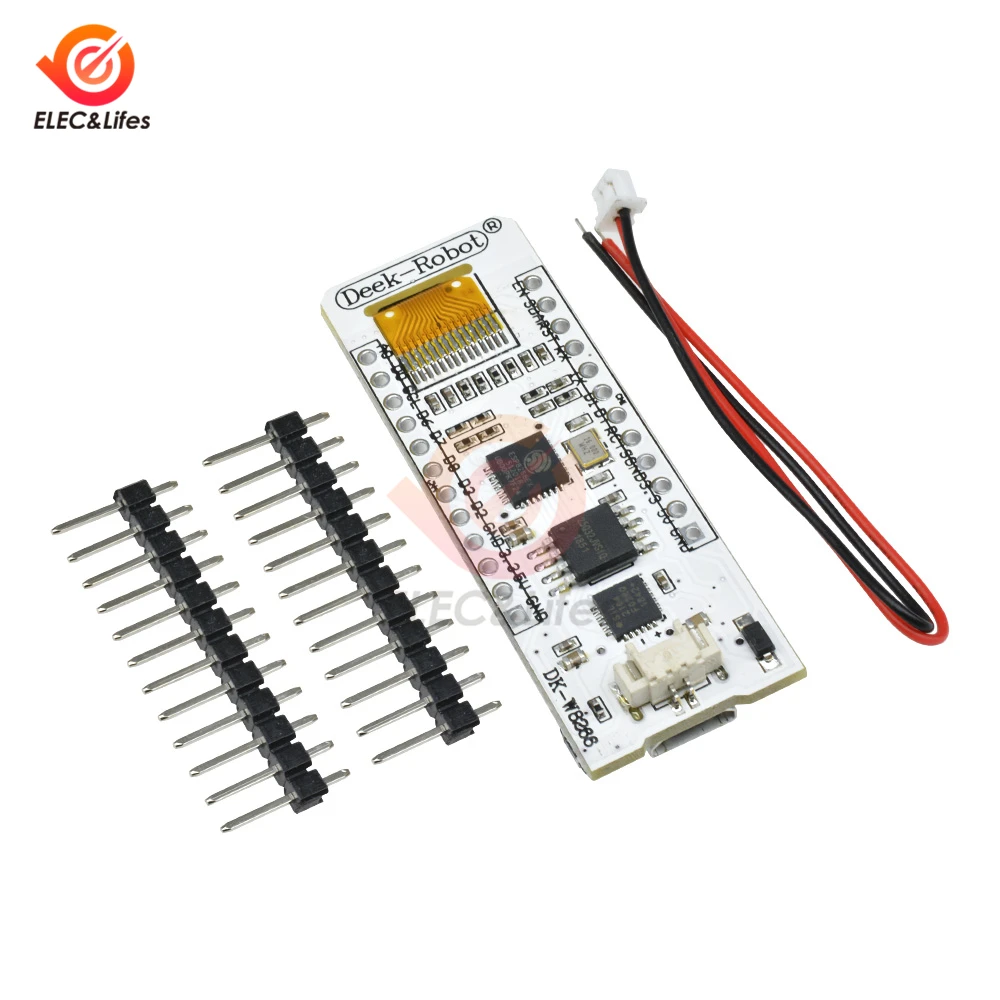 Плата для разработки 0 96 дюйма с синим OLED дисплеем CP2014 ESP8266 Wi Fi беспроводным