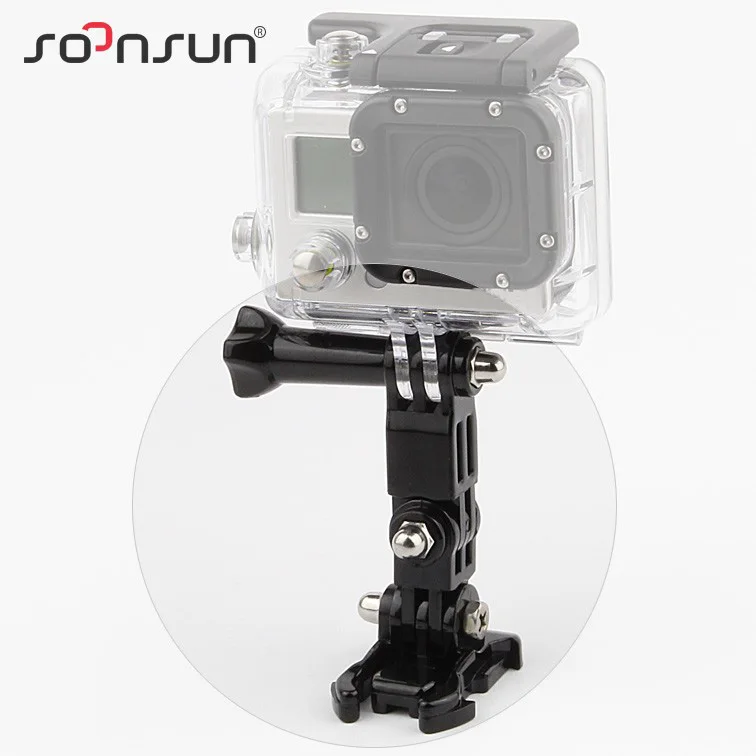 SOONSUN регулировочный шлем нагрудный ремень базовое крепление для GoPro Hero 8 7 6 5 4 для DJI Osmo Action для Go Pro Аксессуары для крепления