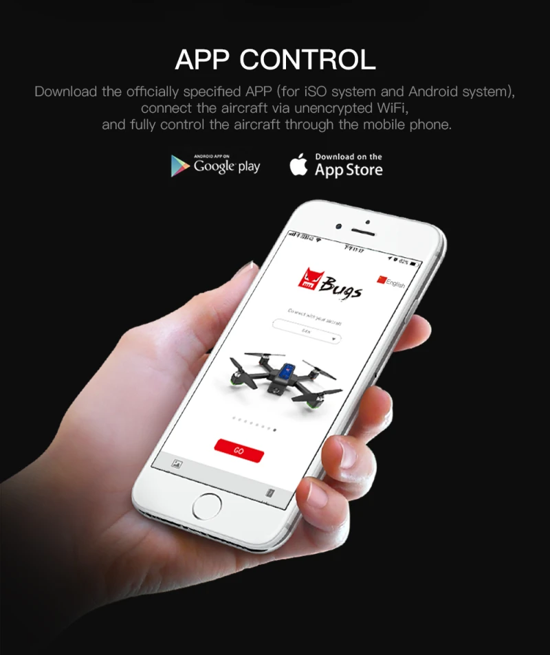 MJX Bugs 4 W B4W 5G gps бесщеточный Дрон с камерой HD 2K wifi FPV Anti-Shake 1,6 км 25 минут оптический поток складной Радиоуправляемый квадрокоптер
