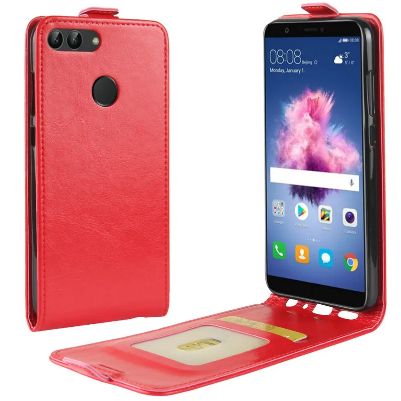 Кожаный чехол-книжка чехол для huawei P smart плюс FIG-LA1 FIG-LX1 FIG-LX2 FIG-LX3 nova lite 2 FIG-L21 бумажник чехол кожаный чехол>