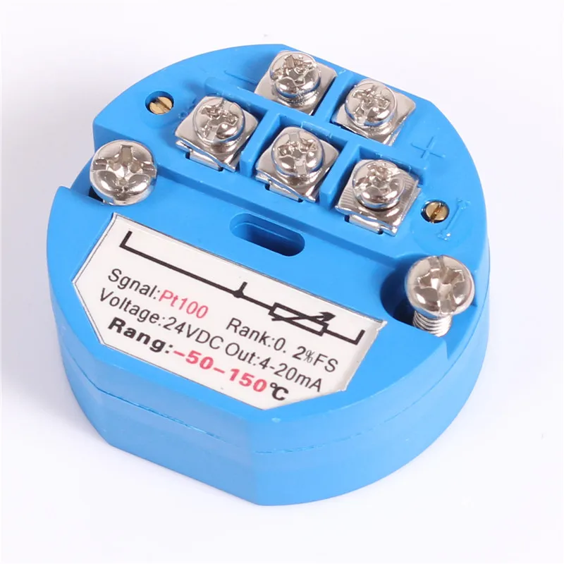 4-20MA-50~150 Celsius RTD PT100 SBW Temperature Meter Transmitter Isolated Sensor-50-150 Degrees
