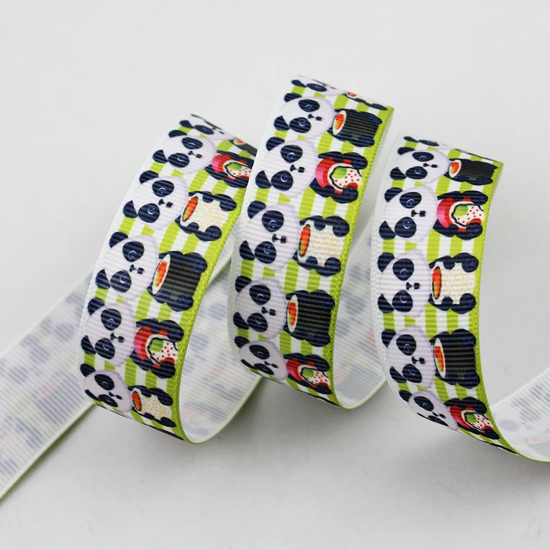 

sushi printed grosgrain ribbon 75/38/25/22/16/9mm 10/25/50 yards wedding decorative ribbons DIY craft webbing