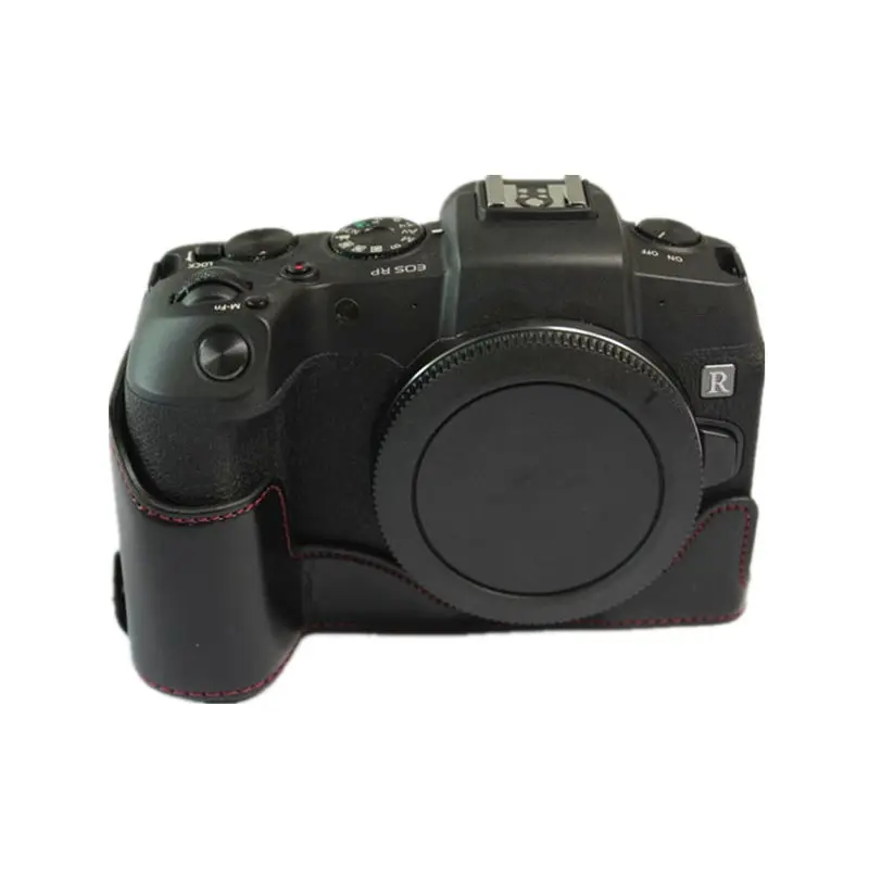 Черный/кофейный/Коричневый чехол из искусственной кожи для камеры Canon EOS RP EOSRP
