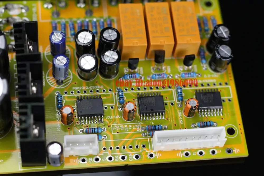 ZEROZONE Собранный Hifi PGA2311U 6-канальный пульт дистанционного управления громкостью