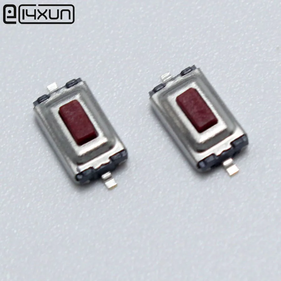 100 шт. 3x6x2.5мм SMD тактильный Такт кнопочный переключатель 2 микропереключатели