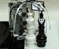10 sets kingqueen chess candle wedding baby shower birthday souvenirs gifts favor packaged with pvc box