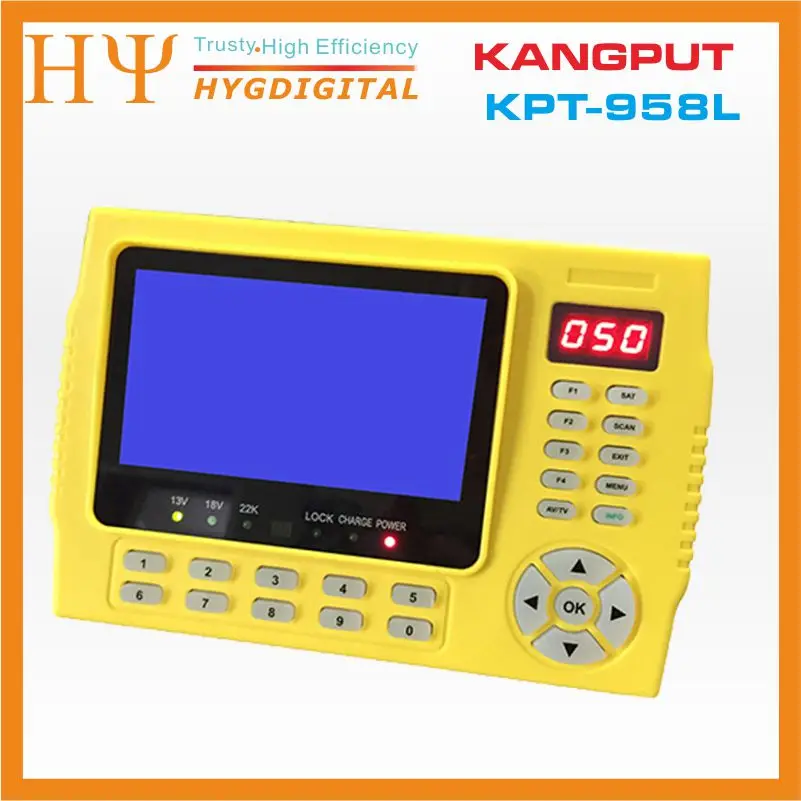[Подлинный] KPT-958L DVB-S2 MPEG4 спутниковый искатель HD метр лучше satlink ws-6951 satlink ws6916 телеприставка SATLINK WS-6906