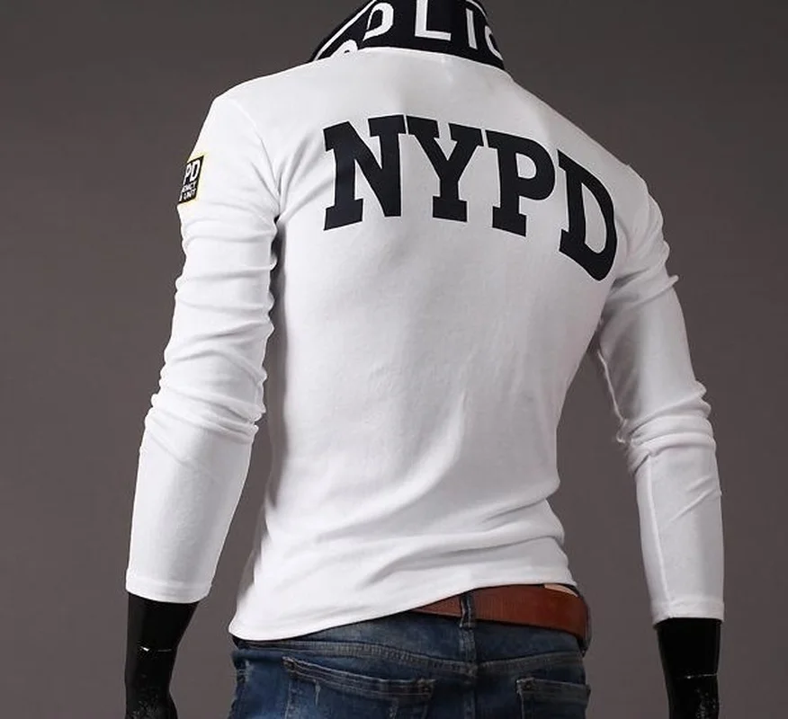 Мужская хлопковая рубашка-поло ZOGAA повседневная Облегающая рубашка с отложным