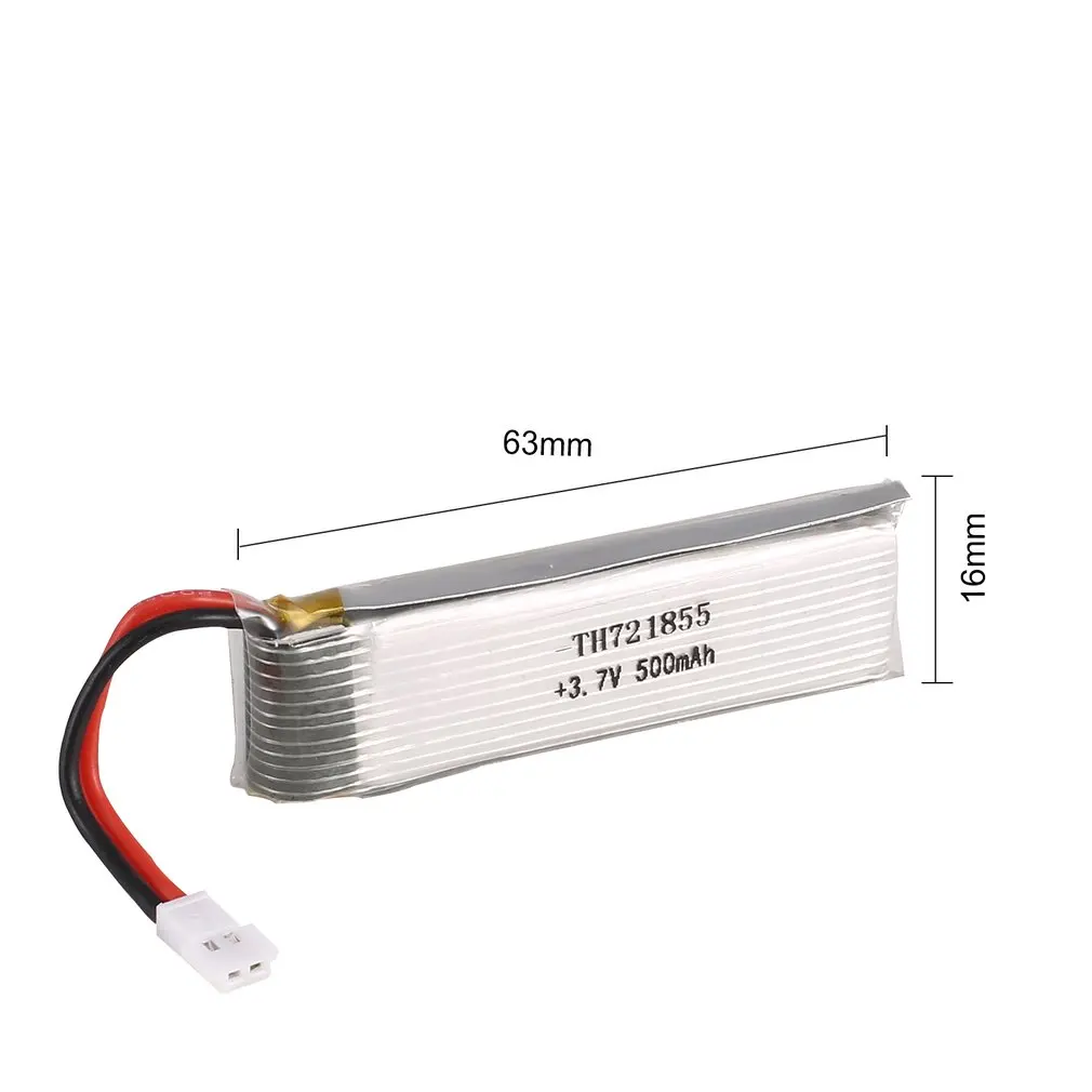RC 2 шт 3 7 V 500 mAh JST Li-po Батарея для Wltoys V966 V977 BAYANGTOYS X20 H37 Радиоуправляемый Дрон Quadcopter