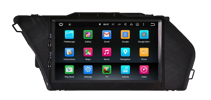 Автомобильный мультимедийный плеер 7 дюймов Android 8 1 GPS навигация для Mercedes Benz GLK X204