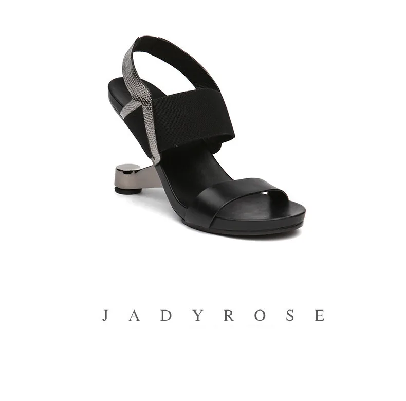 Jady Rose/ г., модная женская обувь летние сандалии-гладиаторы из натуральной кожи пикантные свадебные туфли на высоком каблуке женские туфли-лодочки с открытым носком