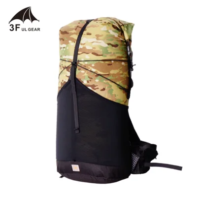XPAC camouflage L 3F UL GEAR GuiJi 35L XPAC& UHMWPE легкий прочный туристический походный рюкзак, ультралегкий безрамный рюкзак, сумки - Цвет: XPAC camouflage L