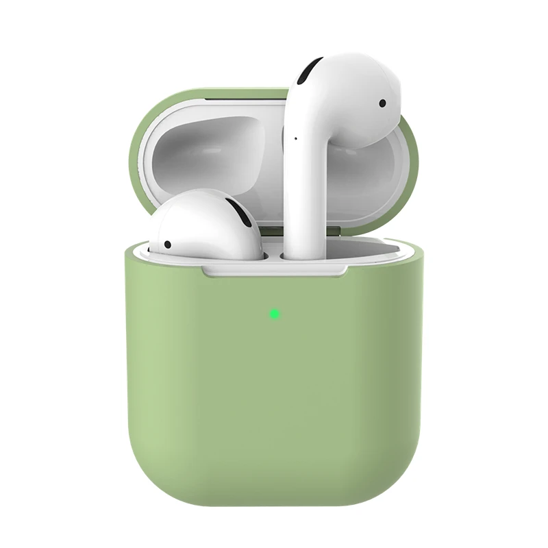10 Чехлы для наушников для Apple Airpods 2, Беспроводная Bluetooth Защитная крышка для Airpods 2, Милые простые аксессуары, сумка - Цвет: 10