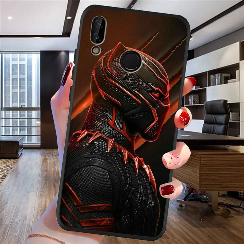 H1747 Черный пантера Marvel для huawei P8 P10 P20 P30 Коврики 10 20 Honor 8 8X 8C 9 V20 20i 10 Lite Plus Pro Чехол Coque Samsung чехол-футляр - Цвет: H1747