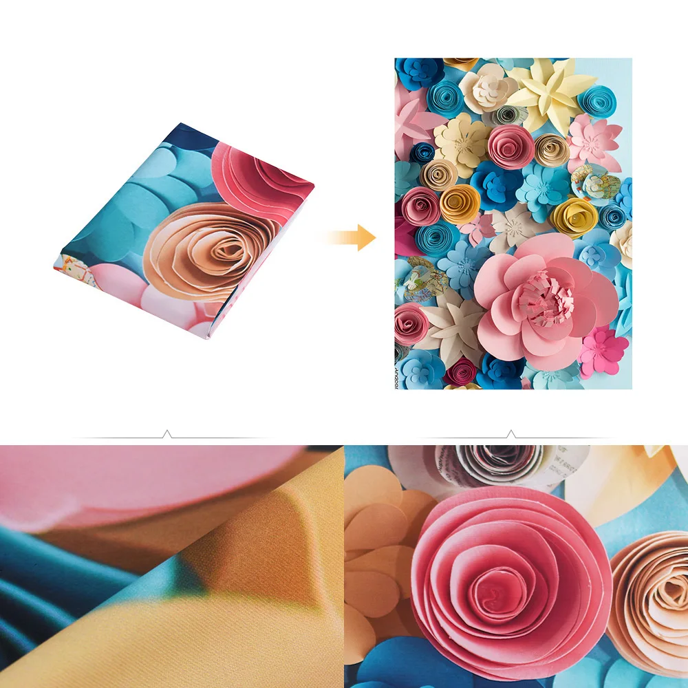 Andoer 1.5 * 2.1m/5 7ft Flower Wall Photography Background for Studio Photo Backdrops Home Decorate Wedding | Электроника