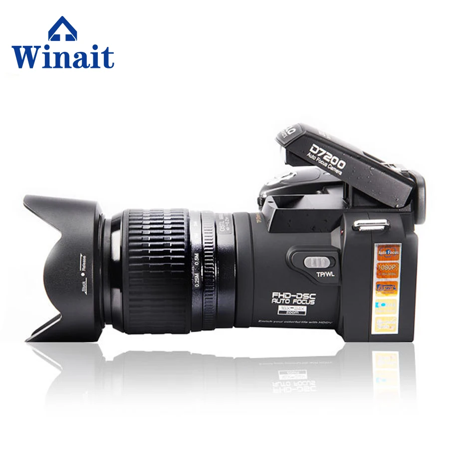 Winait 33 мегапиксельная цифровая видеокамера Full hd 1080P дешевая Первичная SlR |