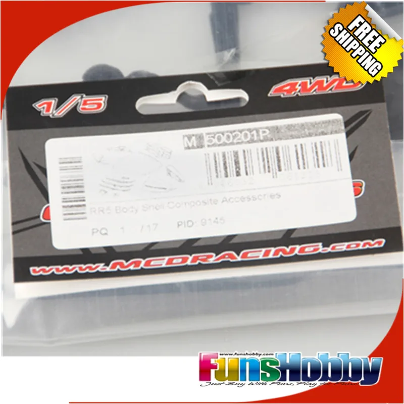 Композитные аксессуары для корпуса MCD Racing RR5 COD.500201P