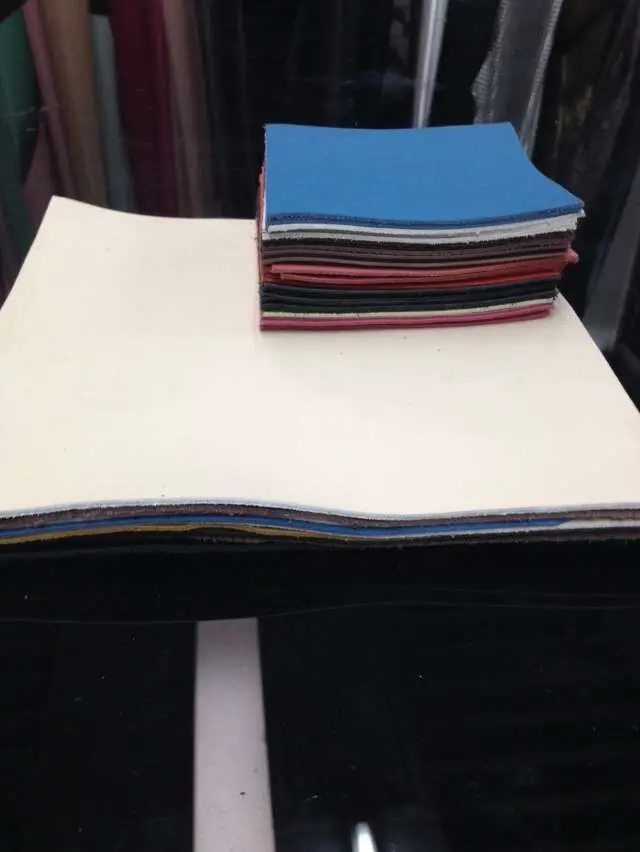 Настоящая кожа из настоящей овечьей шерсти ткань для пэчворка для DIY изделия(9 шт./лот) 20*20 см