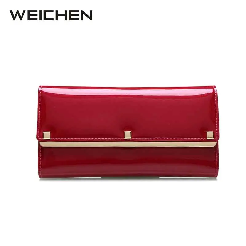 WEICHEN 2017 New Design Fashion Multifunctional Purse Genuine Leather Wallet Women Long Style Cowhide Wholesale | Багаж и сумки