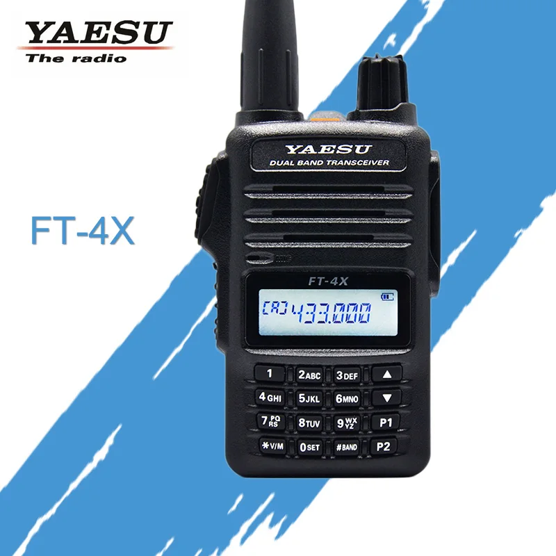 Yaesu FT-4XR ручной иди и болтай Walkie Talkie “иди и Dual Band мульти-Функция двухстороннее радио приемопередатчик релиз