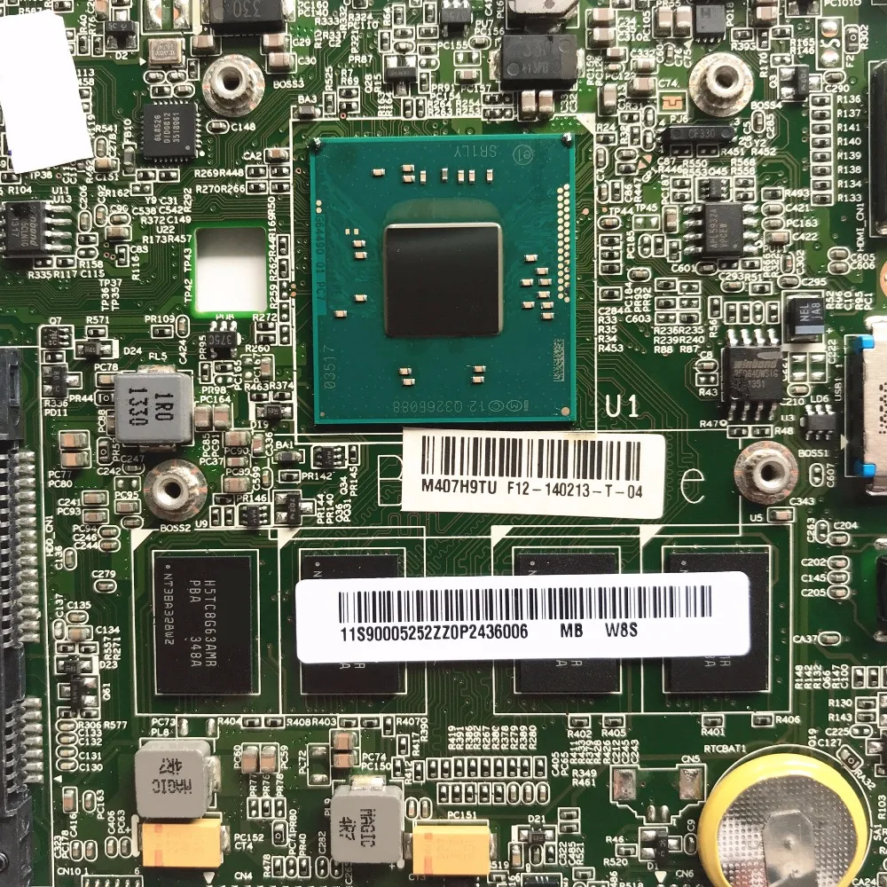 Новинка 90005252 для Lenovo Flex 10 серия материнская плата ноутбука N2805u процессор 4 Гб RAM