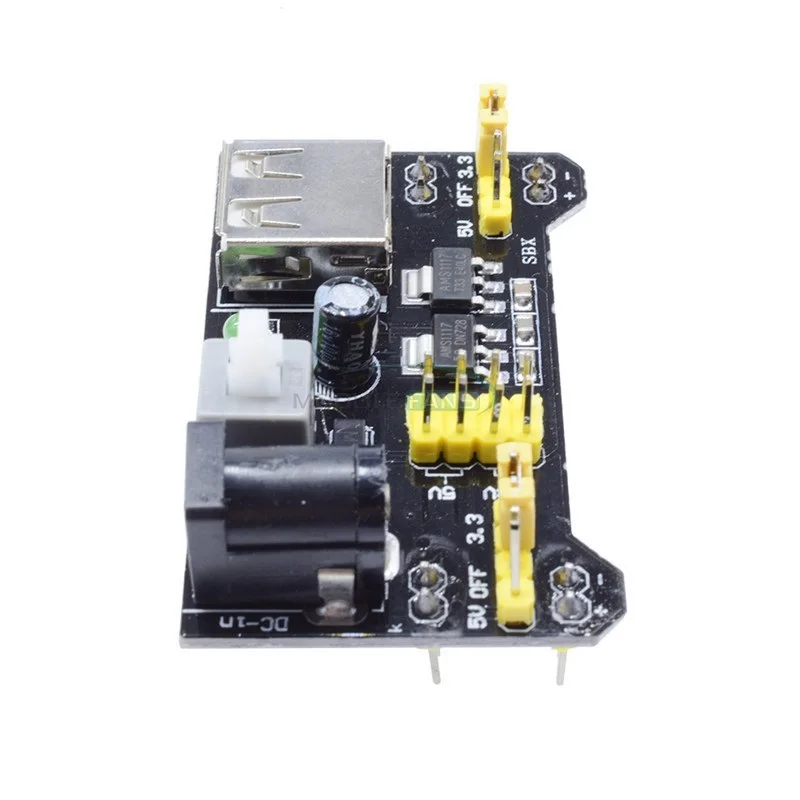 Макетная плата с модулем питания 3 В 5 для совместимой безпаяльной платы Arduino