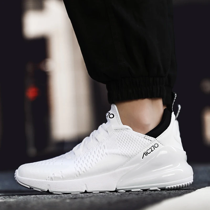 Модная обувь Мужская сетчатая амортизирующая 270 chaussure homme прогулочная спортивная