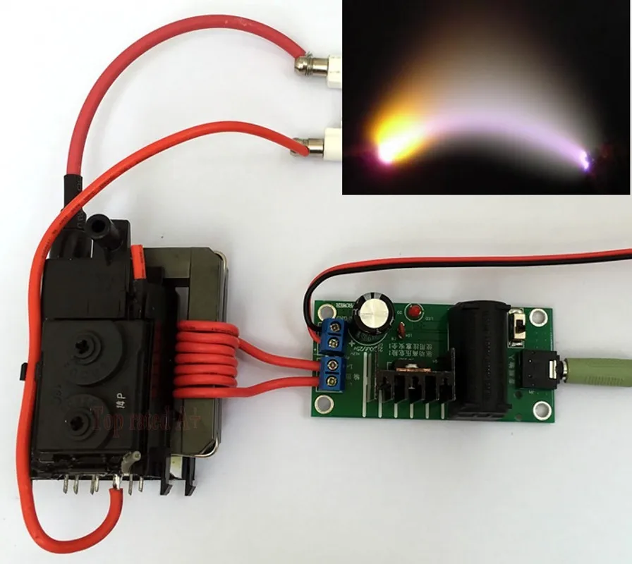 Усилитель постоянного тока 12 В генератор высокого напряжения плазменная музыка