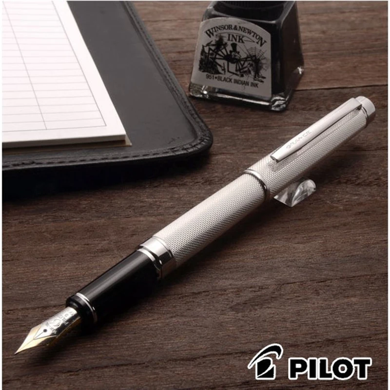 Pilot оригинальная авторучка 925 Серебряная ручка держатель двухцветная 18 К Золотая