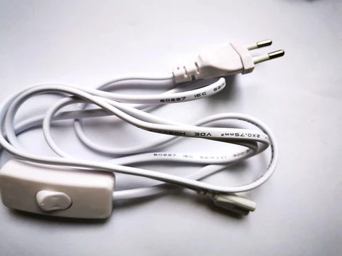 T8 T5 вилка ЕС США трехжильная Интегрированная Лампа трубка кабельный разъём с переключателем линия питания светодиодный ная лампа розетка соединительная линия