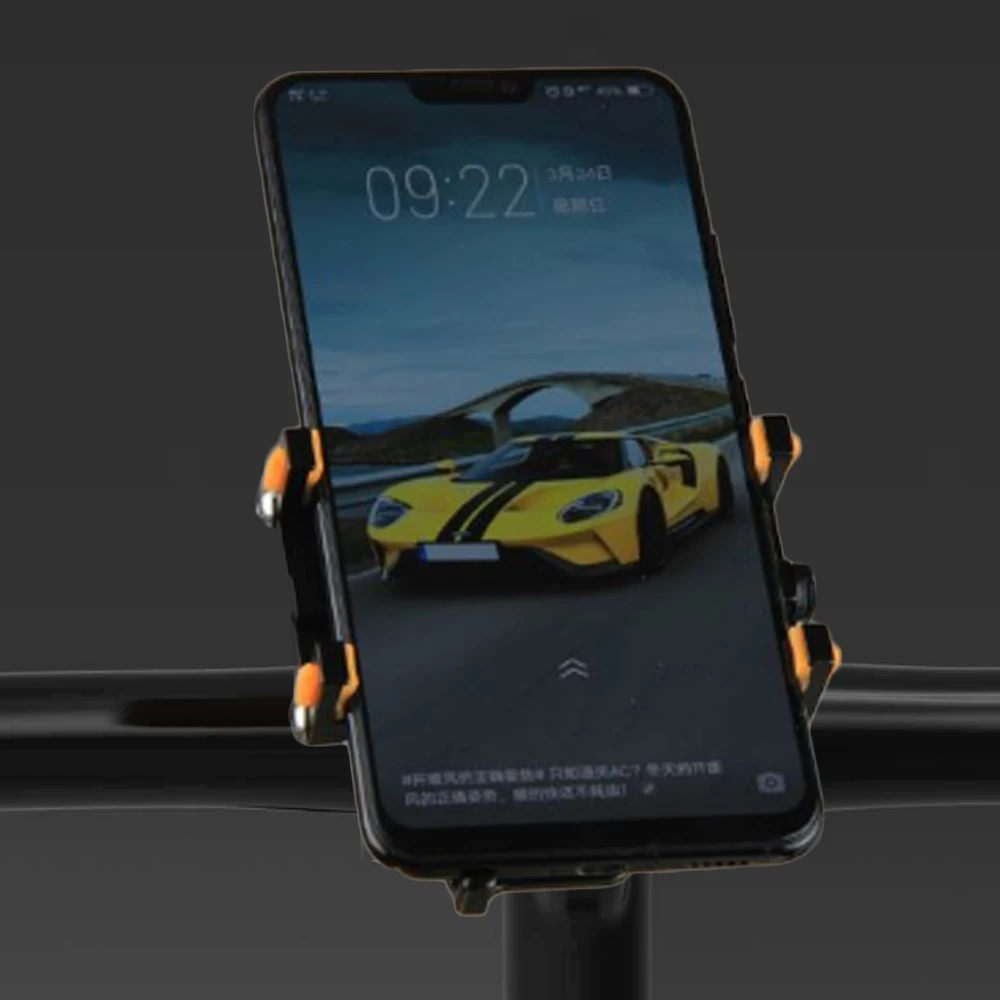 Держатель для телефона из алюминиевого сплава для мотоцикла iPhone Xs Max 8 samsung huawei Xiaomi, подставка для сотового телефона gps, держатель для руля велосипеда