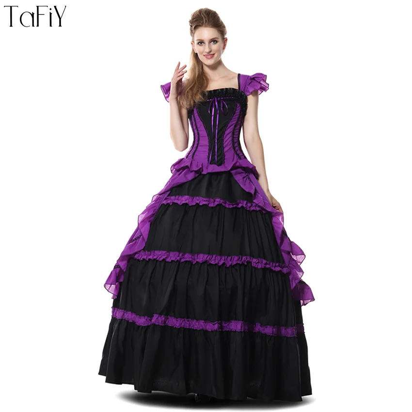 

TaFiY New Custom Made Women Halloween Cosplay Adult Princess Queen Dresses Cinderella Costume Sexy Adult Princess Costume