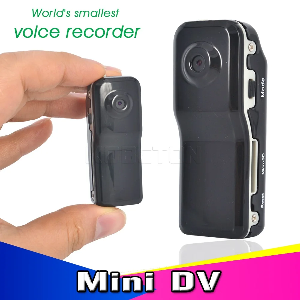 Черная Спортивная мини камера Kebidu DV DVR 720P HD + держатель зажим для наружного