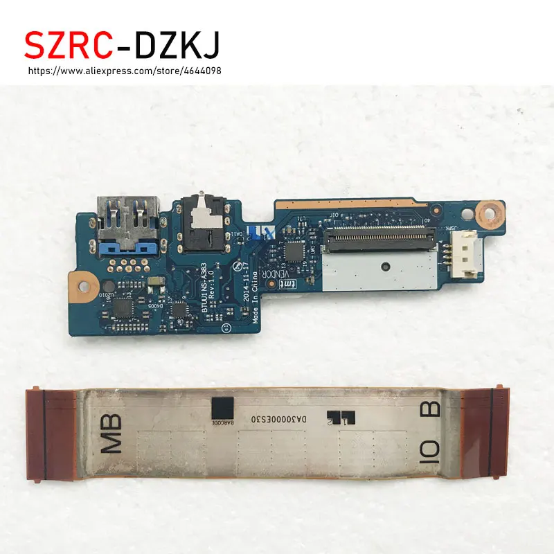 SZRCDZKJ оригинальный для Lenovo YOGA3 14 1470 аудио USB SD кард ридер доска с кабелем BTUU1 NS A383