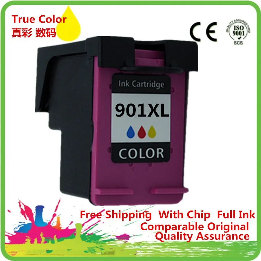 Восстановленные картриджи для чернил 901 XL HP901 HP901XL 901XL OfficeJet J4540 J4550 J4580 J4585 J4660 J4640