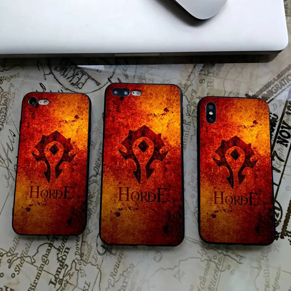 Чехол World Of Warcrafts, мягкий силиконовый чехол для iPhone 11 Pro X 5 S 5S XR XS Max 6 6S 7 8 Plus