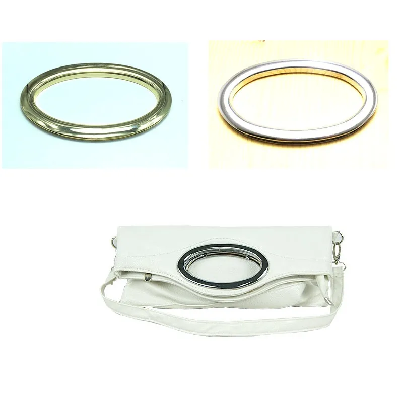 3 1/2 дюйма (внутренний диаметр) золотая ручка для сумки овальная вырезная 2