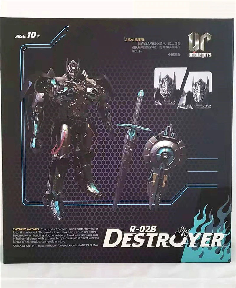 Уникальные игрушки UT R-02B R02B Challenger OP UT-02B черная версия MP10 MP-10 фигурка трансформации