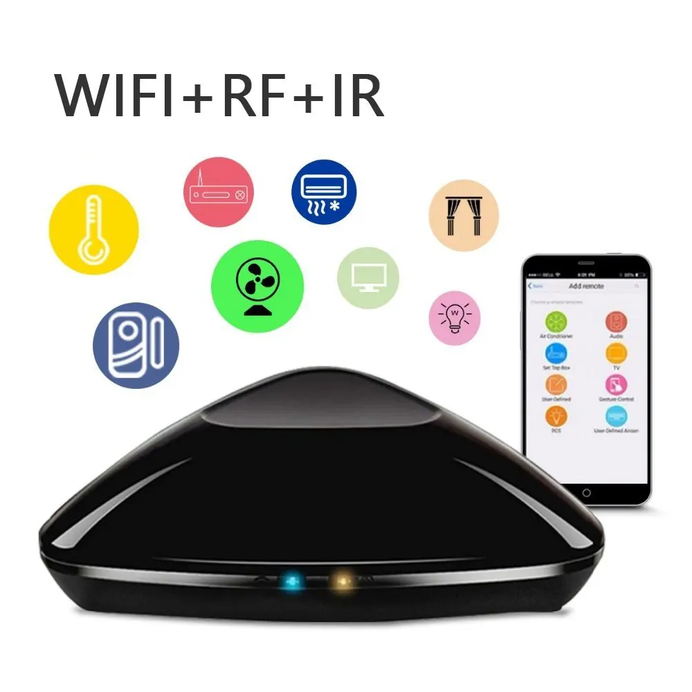 WiFi умный дом концентратор IR RF все в одном Автоматизация обучения универсальный