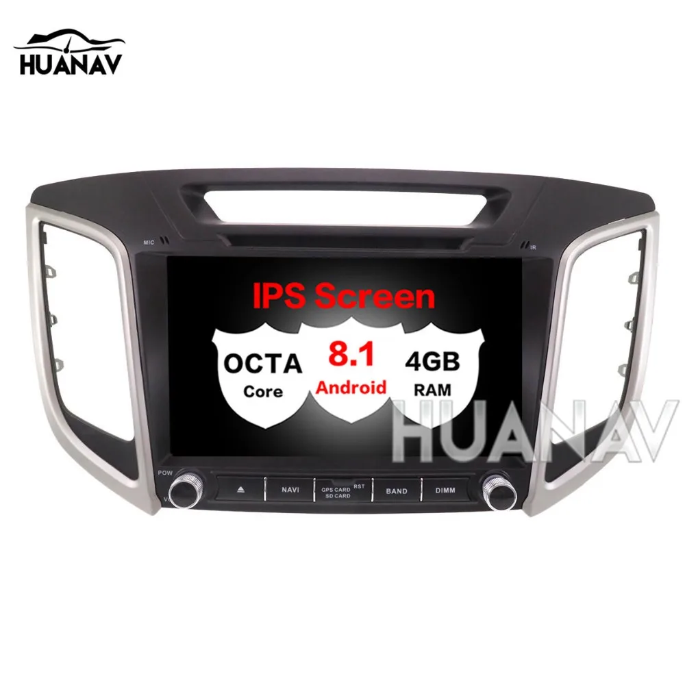 Автомобильный GPS навигатор для HYUNDAI IX25 2014 2015 2016 2017 2018 CRETA multimidia DVD плеер 2 din Авто