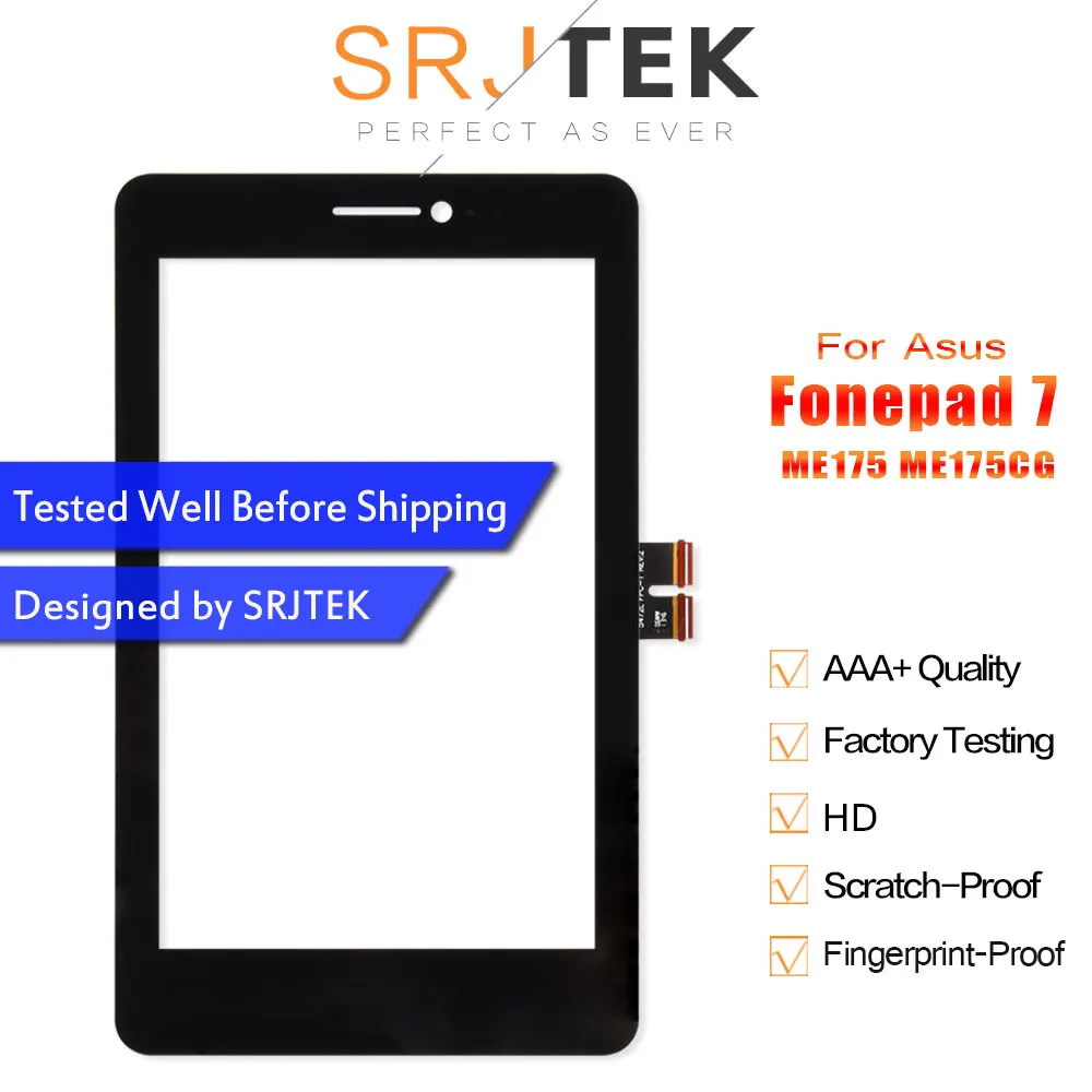 Цифровой дигитайзер 10 1 дюйма для Asus Fonepad 7 Memo HD ME175 ME175CG K00Z сенсорная панель датчик