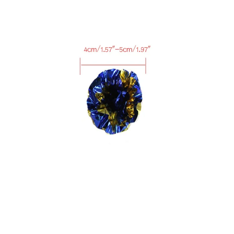12 шт. разноцветные кольцевые бумажные игрушки в виде кота|Игрушки для кошек| |