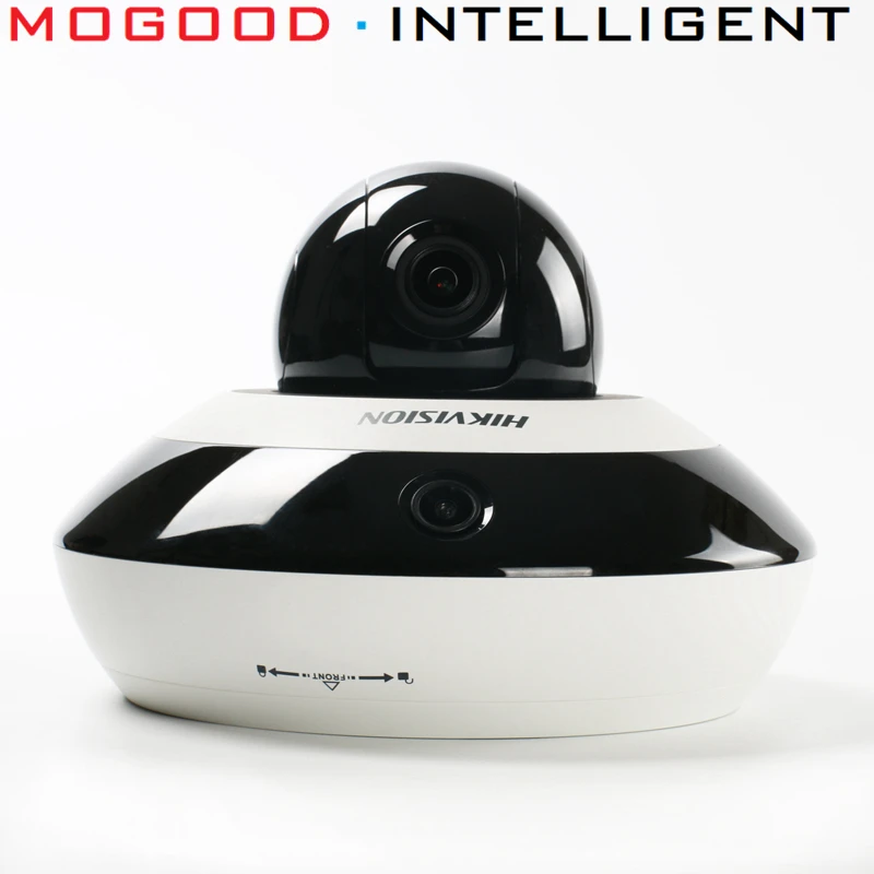 Hikvision мобильный видео мониторинг DS 2DC3122IZ D3 IP панорамная камера 2MP 2 Объектив PanoVu PTZ