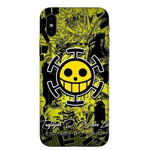 Одна часть чехол для телефона японского аниме Луффи Зоро Coque Apple Iphone 5 6 7 8 Plus S SE X XS XR
