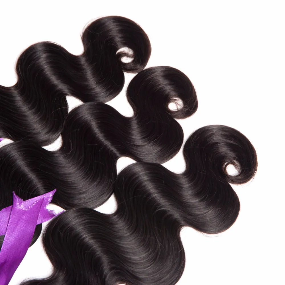 Бразильские волнистые человеческие волосы пучки Remy Weave 1 шт. для наращивания