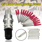 Держатель режущего лезвия для камеры с высокой твердостью Graphtec CB09 + 15 шт. лезвий виниловый режущий плоттер 45 градусов Новинка