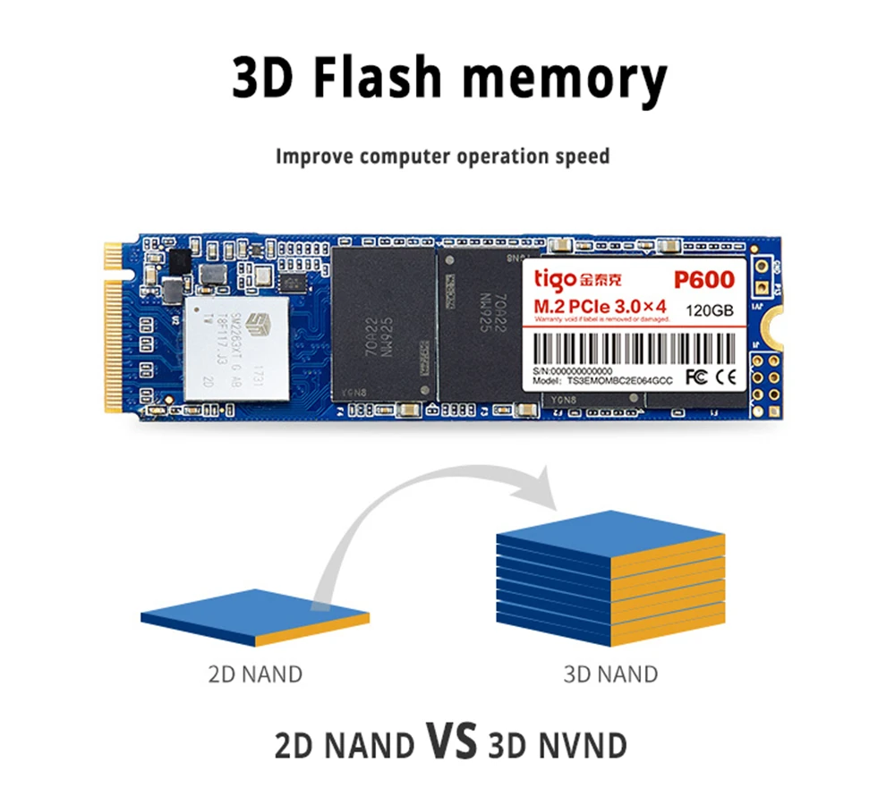 Tigo жесткий диск ssd m2 120 ГБ 240 ГБ PCIe 2280 nvme ssd Внутренний твердотельный накопитель PCI-e 3.0x4 настольный ноутбук ПК P600