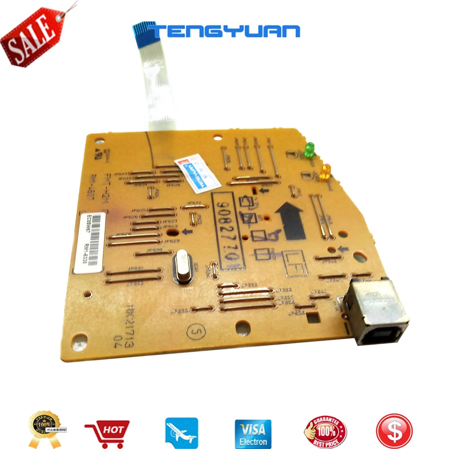 Оригинальная планшетофон для HP laserJet P1005 P1007|printer parts|hp p1005formatter board |